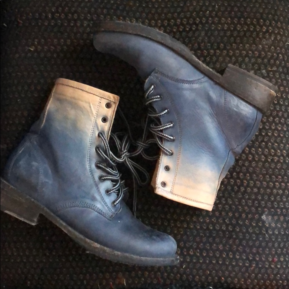 FREEBIRD BY STEVEN BLUE OMBRÉ BOOTIES